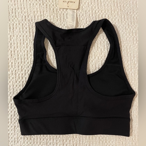 Fabletics On-The-Go Sports Bra II - BLACK - S/6 - Picture 2 of 6